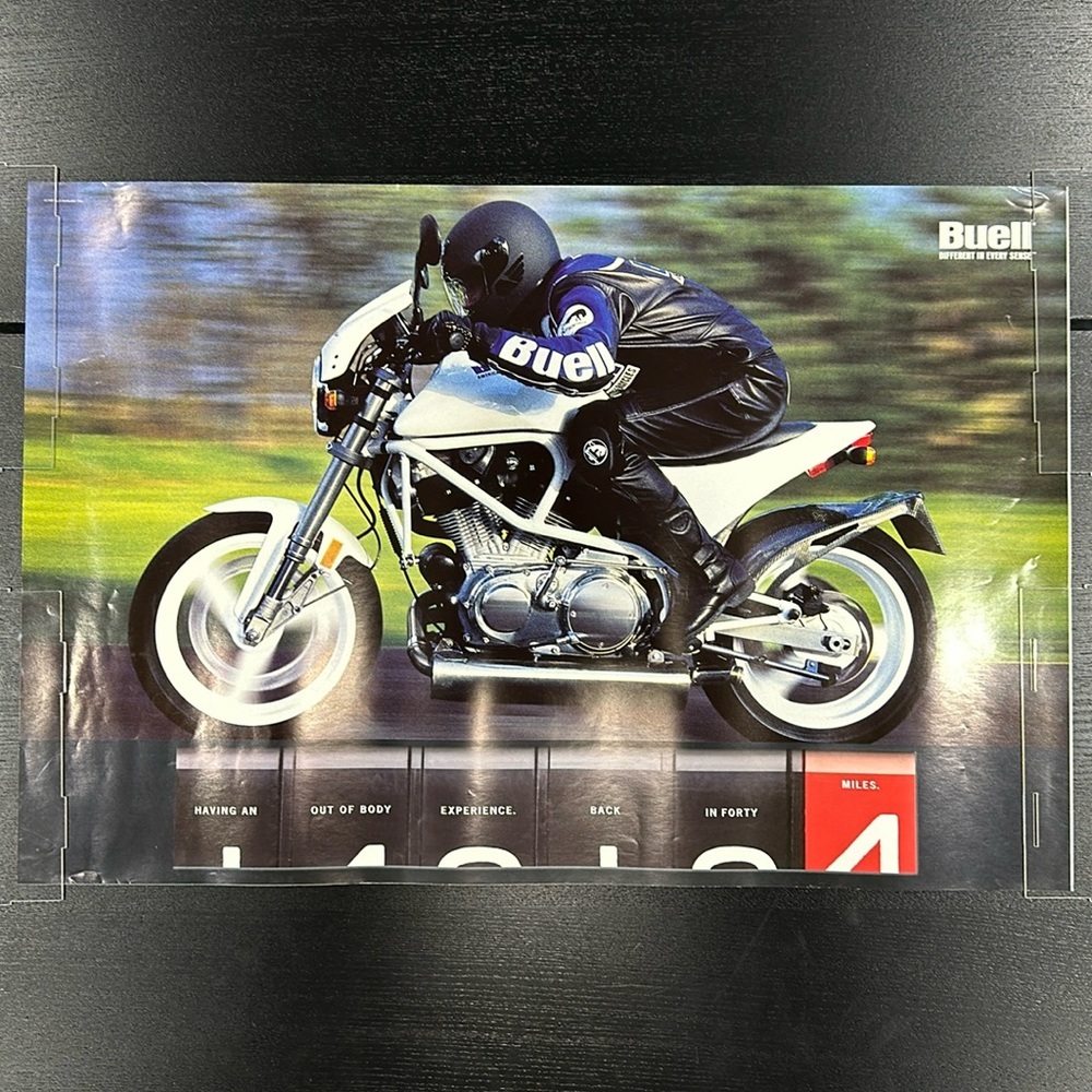 Buell Vintage Poster from 1998